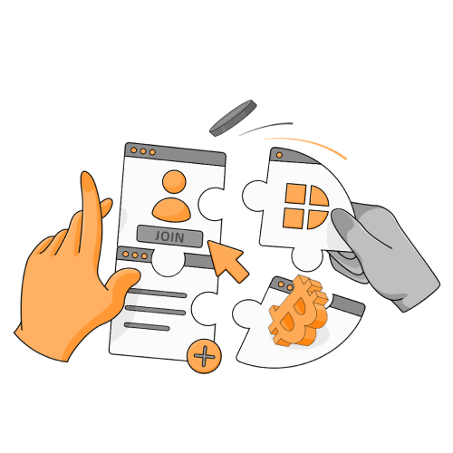 币交易所APP界面